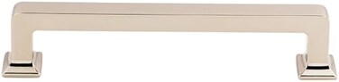 Top Knobs TK704PN Transcend Collection 5116 Ascendra Pull Polished Nickel