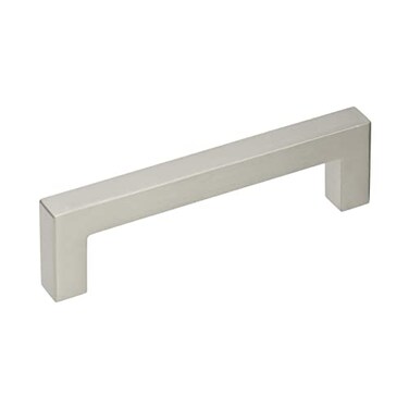 Amerock Cabinet Pull Satin Nickel 334 inch 96 mm CentertoCenter Monument 1 Pack Drawer Pull Drawer Handle Cabinet Hardware