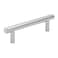 Richelieu BP205108195 Roosevelt Collection Brushed Nickel Cabinet Handle 4 14 inch Center to Center Cabinet Bar Pull Modern Drawer Pull for Kitchen Bathroom and Dresser 1 Pack
