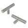 Hickory Hardware 1 Pack Solid Core Kitchen Cabinet Knobs Luxury Cabinet and Dresser Knobs Handle Pulls for Doors Drawers 238 Inch Stainless Steel Bar Pulls Collection