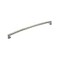 Hickory Hardware 1 Pack Solid Core Kitchen Cabinet Pulls Luxury Cabinet Handles Hardware for Doors Dresser Drawers 12 Inch Hole Center Satin Nickel Bridges Collection