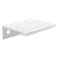 Richelieu Hardware BP98983330 Lincoln Collection 1 516inch 33 mm CentertoCenter White Modern Cabinet and Drawer Edge Pull Handle for Kitchen Bathroom and Furniture