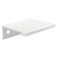Richelieu Hardware BP98983330 Lincoln Collection 1 516inch 33 mm CentertoCenter White Modern Cabinet and Drawer Edge Pull Handle for Kitchen Bathroom and Furniture