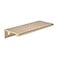 Richelieu Hardware BP989880CHBRZ Lincoln Collection 3 18inch 80 mm CentertoCenter Brushed Champagne Bronze Modern Cabinet and Drawer Edge Pull Handle for Kitchen Bathroom and Furniture