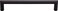 Top Knobs TK943BLK Kinney Pull 6 516 Flat Black Lynwood Collection
