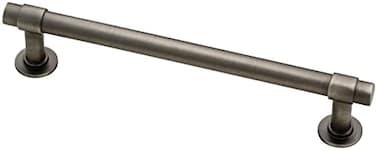 Franklin Brass Francisco 1Pack Cabinet Handles 5116 Hole Center Pulls Heirloom Silver Hardware for Kitchen Drawers Dressers Furniture P29618904C