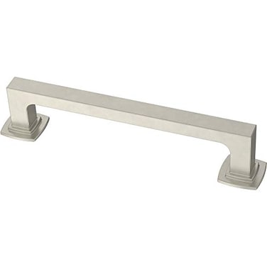 Franklin Brass Parow 1Pack Cabinet Handles 5116 Hole to Hole Satin Nickel Kitchen Cabinet Pulls Drawer Handles Cabinet Hardware Dresser Drawer Pulls P41771KSNC