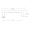 Emtek Alexander Pull Available in 7 Sizes and 6 Finishes 86426US4 Center to Center 6 Satin Brass US4
