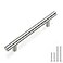 homdiy Kitchen Cabinet Handles Brushed Nickel Drawer Pulls 40 Pack 4in 102mm Hole Centers Cabinet Pulls Brushed Nickel Cabinet Pulls Cupboard Handles Drawer Handles