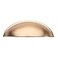 Alzassbg 10 Pack Brushed Brass Cabinet Cup Pulls 3 Inch76mm Hole Centers Cabinet Handles Hardware Bin Cup Metal Drawer Pulls Handles AL3031BB