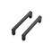 Ravinte 5 Pack Solid 334 Inch Kitchen Square Cabinet Handles Matte Black Pulls Drawer Pulls Kitchen Cabinet Hardware Flat Black Handles