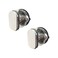 Skyscraper SelfStick Instant Kitchen Cabinet Handle Pulls Refrigerator Door Fridge Handle Sliding Door Handle Sliding Glass Windows Extension Handle with Adhesive 2pcsSet CD457255 Small Silver