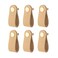 N\W Leather Drawer Pulls for Dresser 6 Pack Leather Dresser Knobs Soft Drawer Pulls Cabinet Handles Knobs Perfect Replacement of Metal Drawer Handles Khaki SAUPull