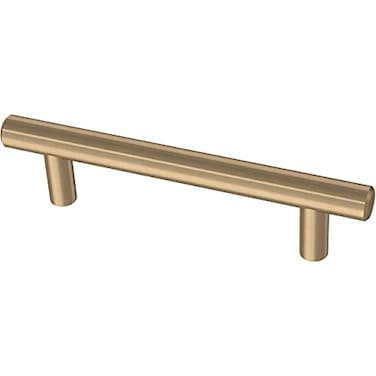 Franklin Brass 5Pack Champagne Bronze Cabinet Handles 334 Inch Hole Center Modern Pulls for Drawers Kitchen Cabinet Door Dressers Solid Bar