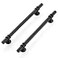 Ravinte 30 Pack 10 Inch Cabinet Pulls Kitchen Cupboard Handles with Round Base Matte Black Drawer Pulls Cabinet Handles 10 Length712 Hole Center