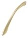JIASENBAO Brushed Gold Cabinet Pulls 63 Inch Arch Twisted Brass Handles Drawer Kitchen Cupboard Bathroom Dresser Cabinet Hardware Zinc Alloy 5 Pack
