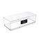 Isaac Jacobs Clear Acrylic Rectangular Stackable Storage Organizer 9L x 35W x 25H Drawer Tray without Lid OpenTop Organizer MultiFunctional Bathroom Kitchen Home Office Desk Drawers