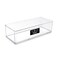 Isaac Jacobs Clear Acrylic Rectangular Stackable Storage Organizer 9L x 35W x 25H Drawer Tray without Lid OpenTop Organizer MultiFunctional Bathroom Kitchen Home Office Desk Drawers