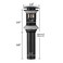 Homevacious 158 Bathroom Faucet Vessel Vanity Sink Pop Up Drain Assembly Stopper Fits Bathroom Standard Sink Hole 112 to 134 Matte Black Plug With Overflow Push Seal by
