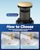 ARCORA Bathroom Sink Drain with Overflow Brushed Gold Pop Up Drain for Bathroom Sink Lavatory Vessel Vanity Sink Stopper for 1619 Sink Hole