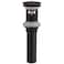 BATHFINESSE Bathroom Sink Drain Black Pop Up Drain Stopper with Overflow Vanity Commercial for Sink Fits Standard Bathroom Sink Hole 112 to 134
