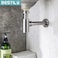BESTILL Bottle P Trap Drain Kit for Bathroom Basin Sink Brushed Nickel