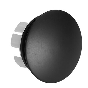 Greenspring Bathroom Sink Overflow Cover Matte Black Brass Basin Vanity Ceramic Vessel Kitchen Trim Replacement Round Caps Dual Layer Insert