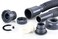 TNLG Plastic Bathroom Sink Drain Pipe Flexible Sink Drain Pipe Suitable for 114 Sink Drains Gray Retractable 1335 Inches