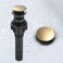WOWOW Bathroom Sink Drain Pop Up Drain Stopper for Bathroom Sink and RV Sink with Overflow Brushed Gold Vessel Sink Drain Builtin AntiClogging Strainer