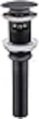 Yodel Faucet Bathroom Sink Drain with Overflow Big Cap for Standard 1 34 Drain Opening Pop Up DrainOil Rubbed Bronze