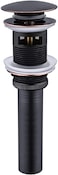 Yodel Faucet Bathroom Sink Drain with Overflow Big Cap for Standard 1 34 Drain Opening Pop Up DrainOil Rubbed Bronze
