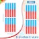 Gueevin 20 Pcs Hot and Cold Water Label Hot and Cold Indicator Waterproof Faucet Label Self Stick Hot Sign Cold Sign for Kitchen Bathroom Faucet Shower Escutcheon