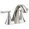 American Standard 7413201295 Chatfield 4Inch Centerset 2Handle Bathroom Faucet 12 GPM Brushed Nickel
