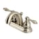 Kingston Brass KB5618AL Restoration 4Inch Centerset Lavatory Faucet Brushed Nickel