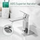 VOTON Chrome Bathroom Faucet One Hole Single Handle Bathroom Sink Faucet Lavatory Faucet with Deck Plate Lavatory VanityRv Sink