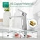 VOTON Chrome Bathroom Faucet One Hole Single Handle Bathroom Sink Faucet Lavatory Faucet with Deck Plate Lavatory VanityRv Sink