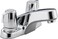 Peerless Delta Faucet P241LF Classic Two Handle Bathroom Chrome