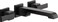 DELTA Delta Ara Wall Mount Bathroom Faucet 2 Hole Matte Black Bathroom Sink Faucet for Vanity Matte Black T3567LFBLWL