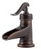 Pfister Ashfield Single Handle Bathroom Sink Faucet 1 Hole or 3 Hole Installation Rustic Bronze Finish with Pforever Seal Advanced Ceramic Disc Valve Technology LF042YP0U