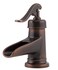 Pfister Ashfield Single Handle Bathroom Sink Faucet 1 Hole or 3 Hole Installation Rustic Bronze Finish with Pforever Seal Advanced Ceramic Disc Valve Technology LF042YP0U