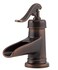 Pfister Ashfield Single Handle Bathroom Sink Faucet 1 Hole or 3 Hole Installation Rustic Bronze Finish with Pforever Seal Advanced Ceramic Disc Valve Technology LF042YP0U