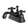 Kingston Brass KS3600AX 4 in Centerset Bathroom Faucet Matte Black