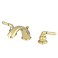 Kingston Brass GKB962 Widespread Bathroom Faucet Polished Brass