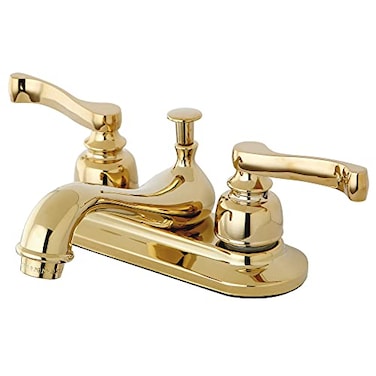 Kingston Brass KB8602 Royale 4 Centerset Bathroom Faucet Polished Brass