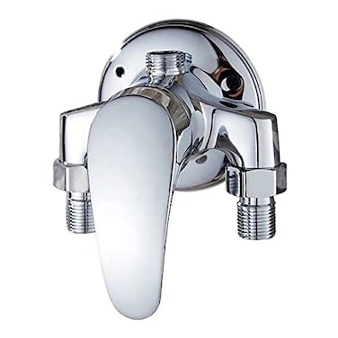Hausadler Bathroom Shower Faucet Brass Single Handle Faucet Valve Bathroom Shower Mixer Chrome Finished