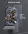 FORIOUS Rain Shower Head System Shower Faucet Set with Handheld Spray Combo Roughin Valve Solid Brass Pressure Balanced Valve Trim Kit 10 Wall Mounted Matte Black