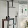 HoliSpa Ceiling Mount Shower System Black Shower Faucet Set with 12Inch Rain Showerhead and Handheld Spray Combo HighPressure Showerheads Set with Valve and Trim Kit Matte Black