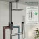 HoliSpa Ceiling Mount Shower System Black Shower Faucet Set with 12Inch Rain Showerhead and Handheld Spray Combo HighPressure Showerheads Set with Valve and Trim Kit Matte Black
