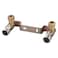 OMOTOOL Concealed Shower Faucet Wall Bracket Positioner Connector 15mmx12 for Exposed Thermostatic Bath Shower Mixer TapWallMounted Fitting Fixing Plate Copper