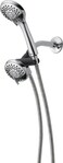 Peerless Delta Faucet 76311D Hand Shower Shower Head Combo Pack Chrome Brushed Nickel